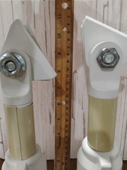 Acorn Curved Stairlift OEM Rail Track 12” Support Legs. Lot Of 2