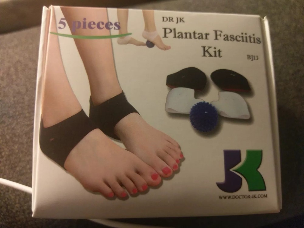 DR JK- Comprehensive Plantar Fasciitis PedPal Kit-5 pieces Plantar Fasciitis NEW