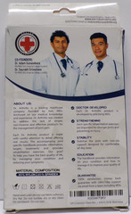 Dr. Arthritis Calf Sleeve & Handbook Small Grey 1 Pair