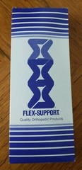 FLEX-SUPPORT 1007 Knee Sleeve Spiral / Half Strap Medium