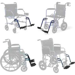 Ultra Lightweight Wheelchair Footrest Foot Pedals Foot Rest