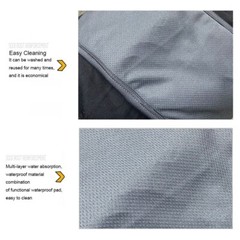3-Pack Men’s Incontinence Boxer Briefs Reusable Washable Leakproof Comfortable