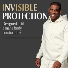 Depend Real Fit Incontinence Underwear for Men, Adult Diapers, L/XL, Black, 52 C