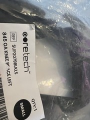 Coretech Dual 845 OA Knee Brace LEFT SMALL SUP2079BLKLS NEW
