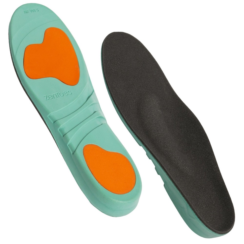 ZenToes Diabetic Cushioned Insoles for Men and Women Shock Absorbing Plastazote