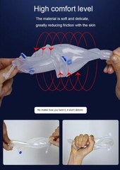 Male Wearable Elastic Waistband Pants Urinal Bag Silicone Urine Funnel Collector