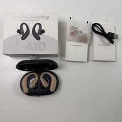 TTQ Hearing Aids for Seniors with Bluetooth Rechargeable F-AID Black