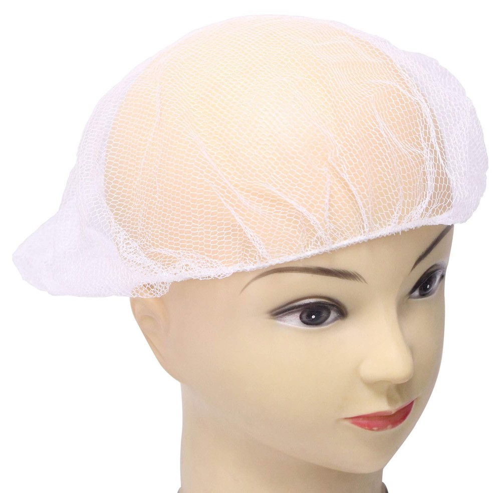 ELEGANTLIFE 21 Disposable Regular Nylon Breathable Honeycomb Hair Nets, package
