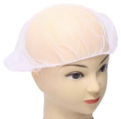 ELEGANTLIFE 21 Disposable Regular Nylon Breathable Honeycomb Hair Nets, package