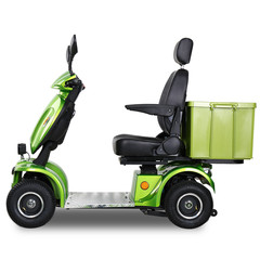 1000W 4-Wheel Heavy Duty Seniors Mobility Scooter 48V 20Ah 15 mph 33 Miles 500lb