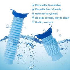 Portable Urinal for Men, 750ml Leak-Proof Travel Urinal