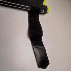 Don Joy Performance Stabalizing Knee Sleeve Small Black Green Neoprene 2 Strap