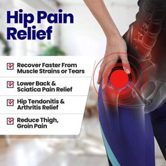 Hip Brace Compression Groin Support Wrap for Sciatica Pain Relief Thigh Recovery