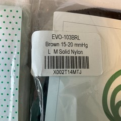 Evo Nation Graduated Compression Socks Mens Size L Multicolor mmHg 3 Pair