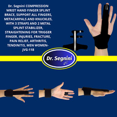 Relief Finger Trigger Splint Brace Straightening Curved Locked Mallet Unisex ⭐✅