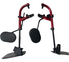 Quickie IRIS Wheelchair Elevating Legrest Leg Rest Footrest Left And Right ELRs