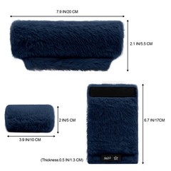 SPRING SEAON Crutches Padding Crutch Pads for (Navy Navy Blue