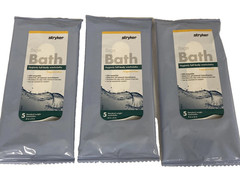 Bath Cleansing Washcloths, 8 Per Pack, 3 Packs (24 Total)