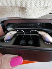 ELEHEAR Beyond Pro RIC Bluetooth Rechargeable Hearing Aids w/ Case, Tips, Otc