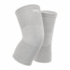 Bamboo Compression Knee Sleeves for Men & Women – Sports Support Pair M