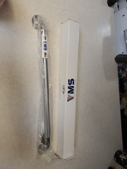 Vms 24 Inch Grab Bar, Knurled Chrome