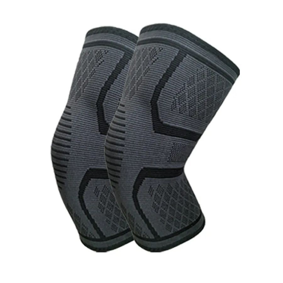 2pcs Compression Knee Sleeves Knee Support Brace for Running Gym Basketball S-XL