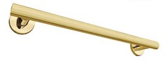 Kingston Brass GBS1424CS2 Berwyn 24-inch x 1-1/4-inch OD Safety Grab Bar, Brass