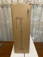 Adjustable Walking Cane,Lightweight Heavy Duty Sticks Pivot Tip Non-Slip Black