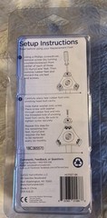 HurryCane Replacement 3 Feet Set Rubber All-Terrain Cane Black Hurry Cane Part