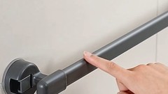 Suction Cup Shower Grab Bar – Easy-Grip Handles, Bathroom Safety Support, No-Dri