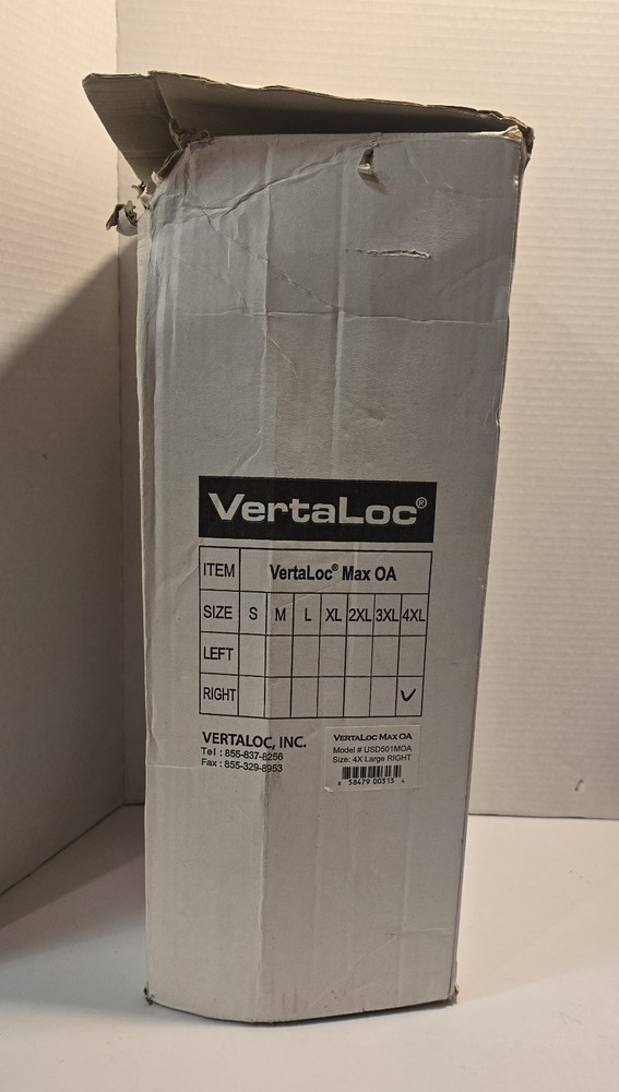Vertaloc Max OA KNEE BRACE Knee Support + Sleeve 4xl, Right