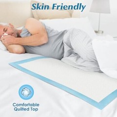 50 Count 30” x 36” Super Absorbency Disposable Underpads Leakproof Quick Dryi…