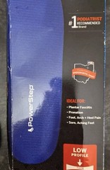 Powerstep Original Full Length Orthotic Insoles Men’s 3-3.5 Women’s 5-5.5 ASM