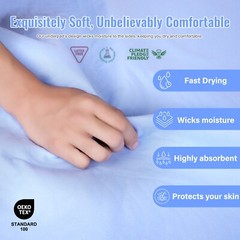Ultra Absorbent Washable Underpads, Reusable Waterproof Incontinence Bed Pads