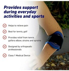 Neo-G Tennis/Golf Elbow Strap – Support For Epicondylitis, Tennis/Golfers Elb…