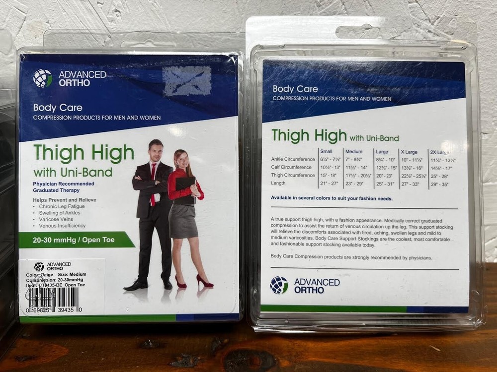 AO Thigh High w/ Band Graduated Compression Stockings 20-30 mmHg – SIZES