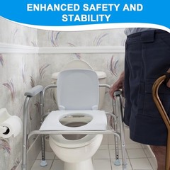Replacement Rubber Feet for Shower Chair & Transfer Bench, Non-Slip Grip, 4 Pack