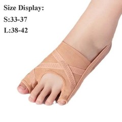 Fabric Bunion Corrector Breathable Adjustable Hallux Valgus Sleeve Spacer Separa