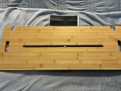 Slide Transfer Board, Wooden Slide Board with Track Pulley Turntable, 500lb max