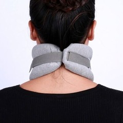 Adjustable Collar Neck Support Brace Soft Cervical Traction Device Pain Relief