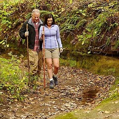 Brazos Twisted Aromatic Cedar Walking Cane, Handcrafted Wood Cane, Wooden Canes