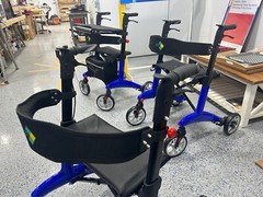 Carbon Fiber Rollator Electric Brake Reduce Hand Stress-CTI One W102 PB