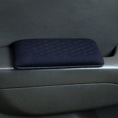Car Armrest Cushion, 2 Pcs Car Knee Leg Elbow Cushion, Removable Soft Leather Pa