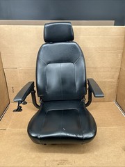 Shoprider Streamer Mobility Chair Seat with Armrest & Headrest — Small Tears —