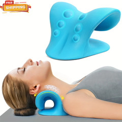 Neck Stretcher Cervical Traction Device Pillow for Neck Pain Relief Support