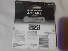 Hearing Aid Batteries Rayovac Duracell Size 13 Pack of 24 BRAND NEW..