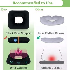 Bed Sore Cushions for Butt Positioning Pillow Pressure Ulcer Cushion Donut Seat