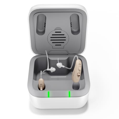 SEALED Ceretone SOLID OTC Rechargeable Hearing Aids for Seniors Adults Women Men