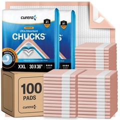 Chucks® Premium Disposable Underpads 30”x36” [100-Count] Ultra Absorbent Chux…