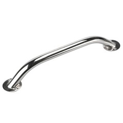 Stainless Steel 12″ Grab Handle Handrail Polished with Round Base